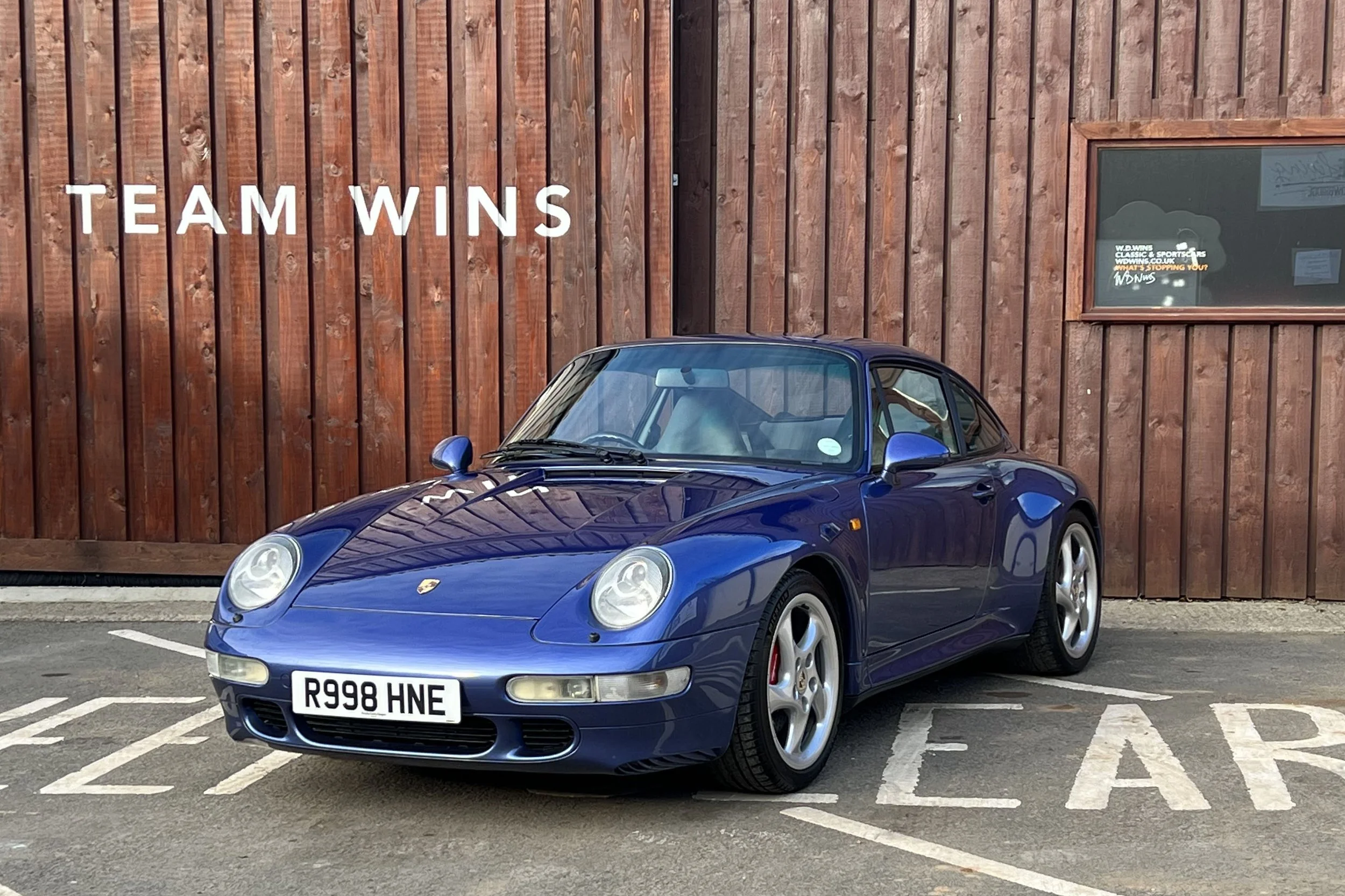 1998 PORSCHE 993 CARRERA 4S — W.D.WINS